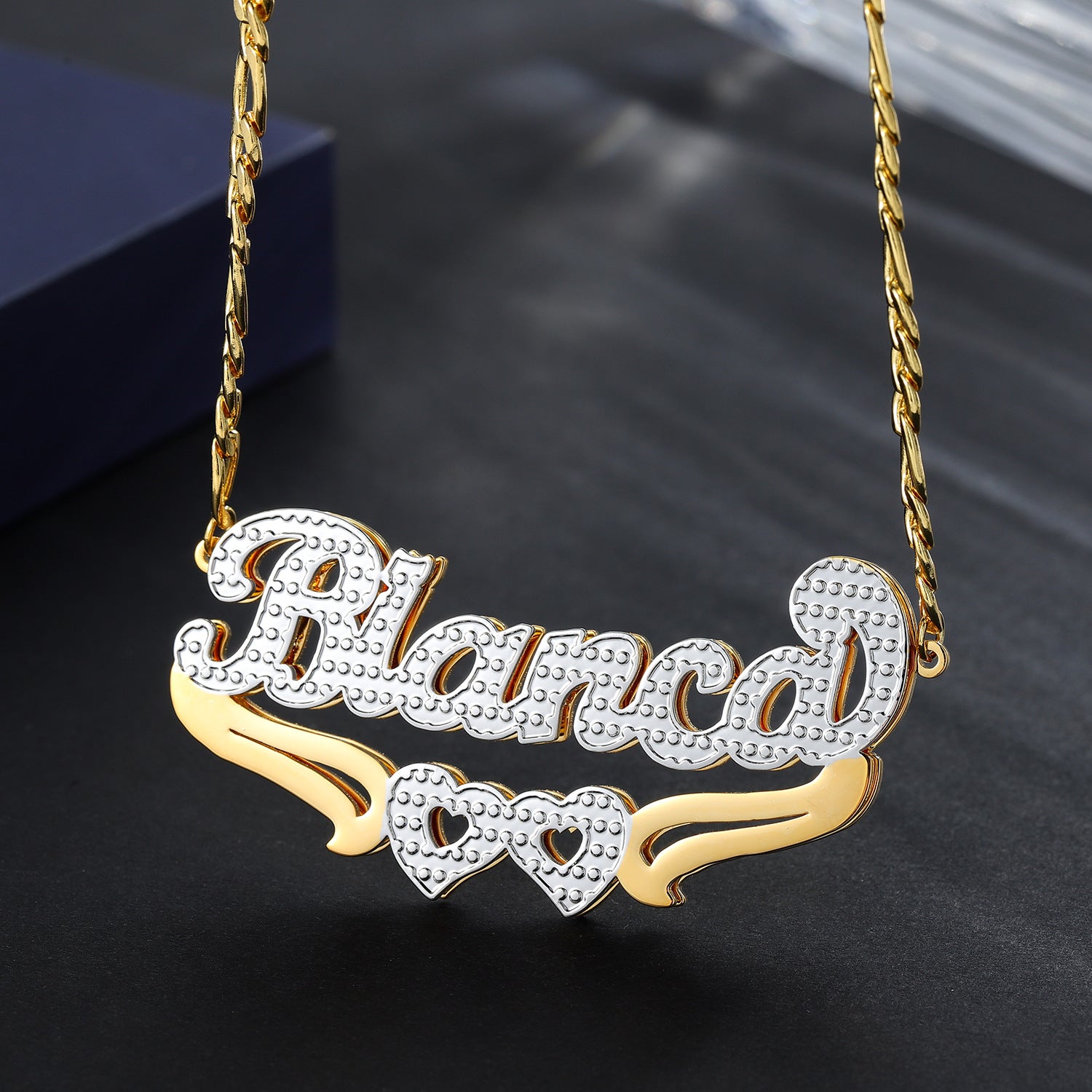 3D DOUBLE-LAYER NECKLACE