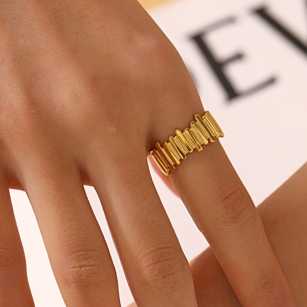 ADJUSTABLE GEOMETRY FASHION RING