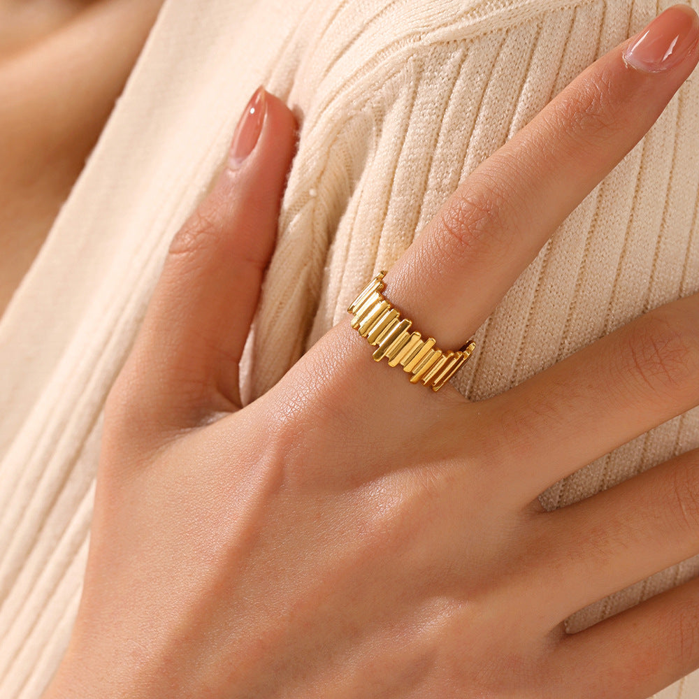 ADJUSTABLE GEOMETRY FASHION RING