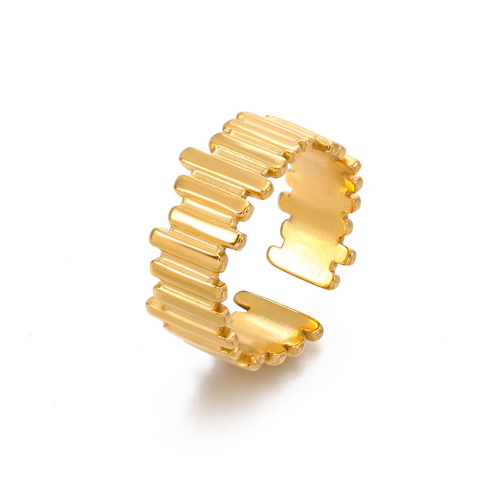 ADJUSTABLE GEOMETRY FASHION RING