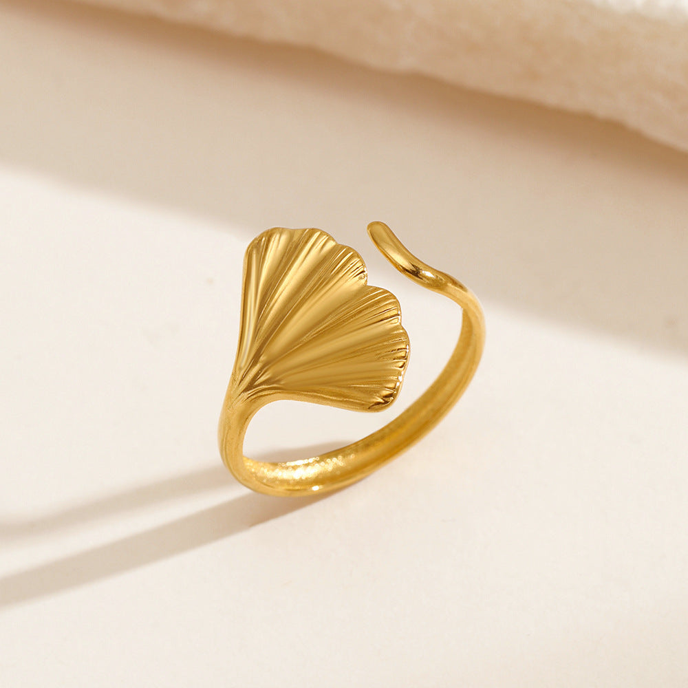 ADJUSTABLE LEAF RING