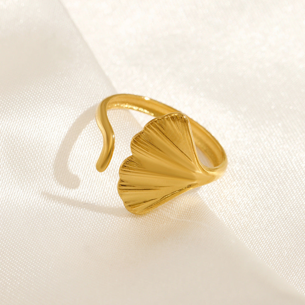 ADJUSTABLE LEAF RING