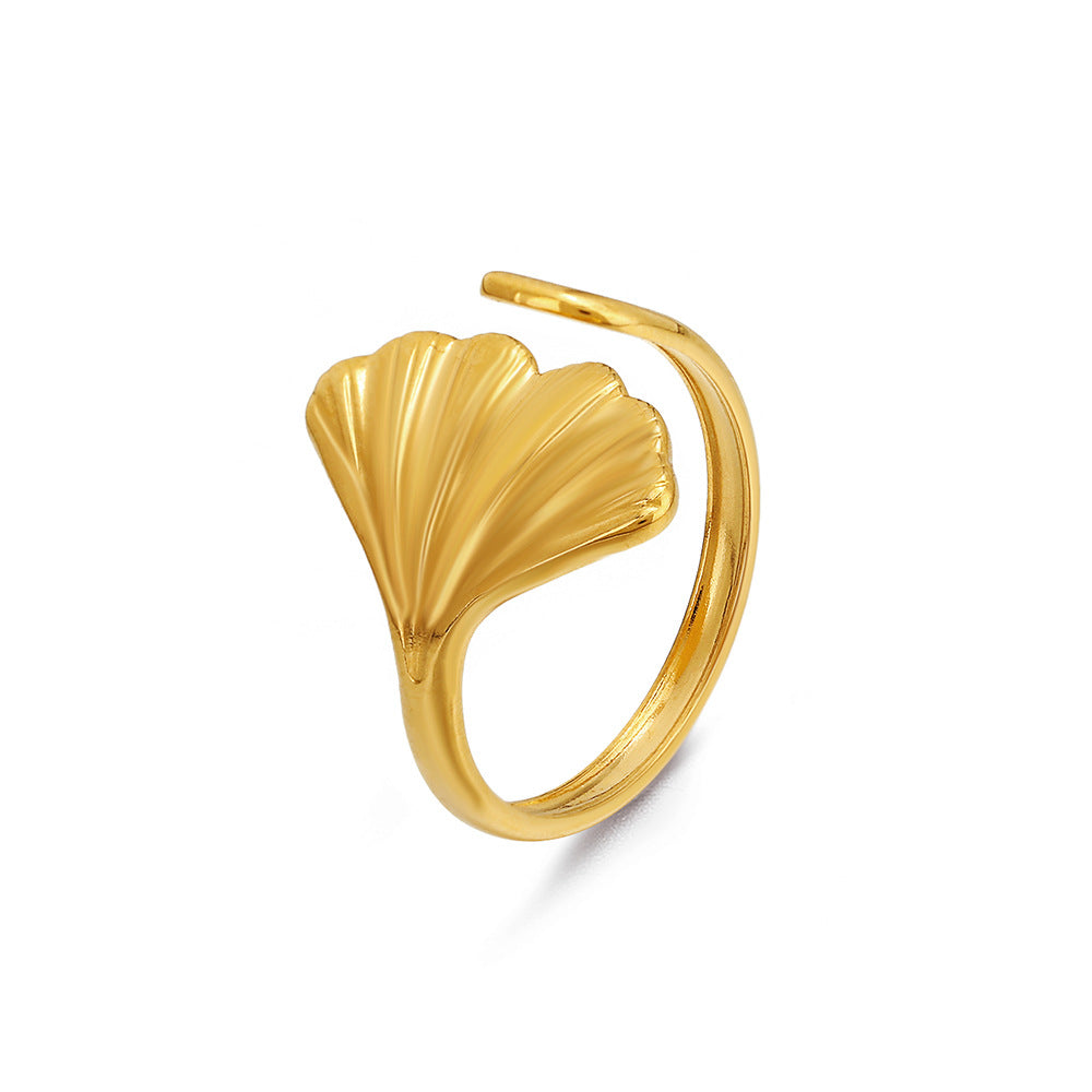 ADJUSTABLE LEAF RING