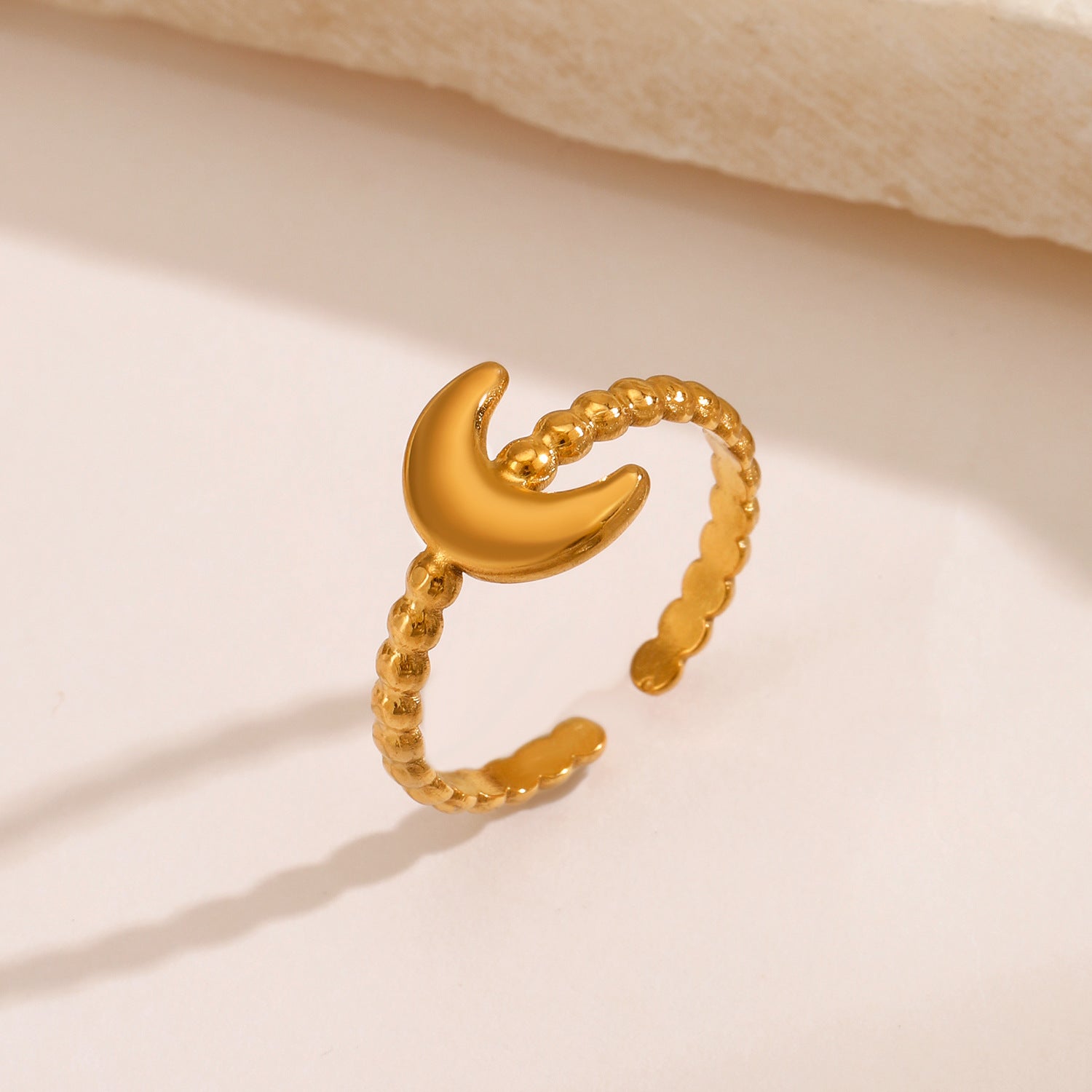 ADJUSTABLE MOON RING