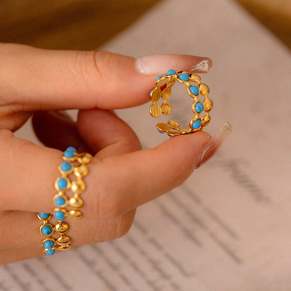 ADJUSTABLE RING WITH ADJUSTABLE OPENING