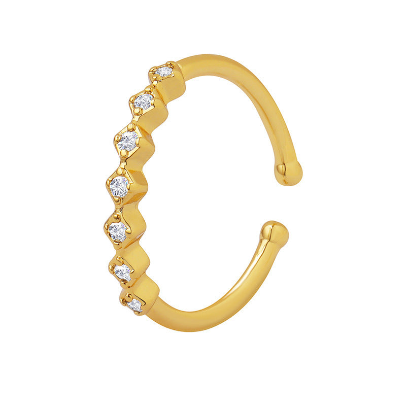 ADJUSTABLE RING WITH ADJUSTABLE OPENING