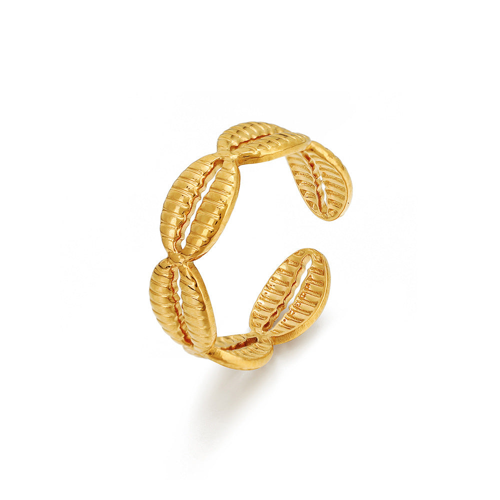 ADJUSTABLE SHELL RING