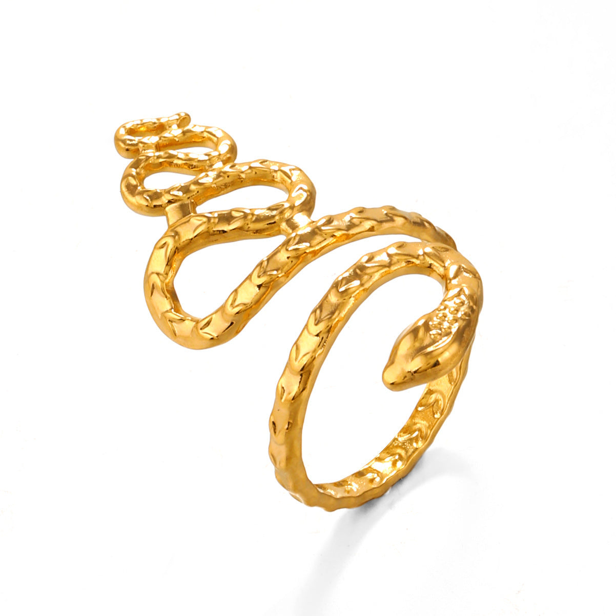 ADJUSTABLE SNAKE SHAPED RING