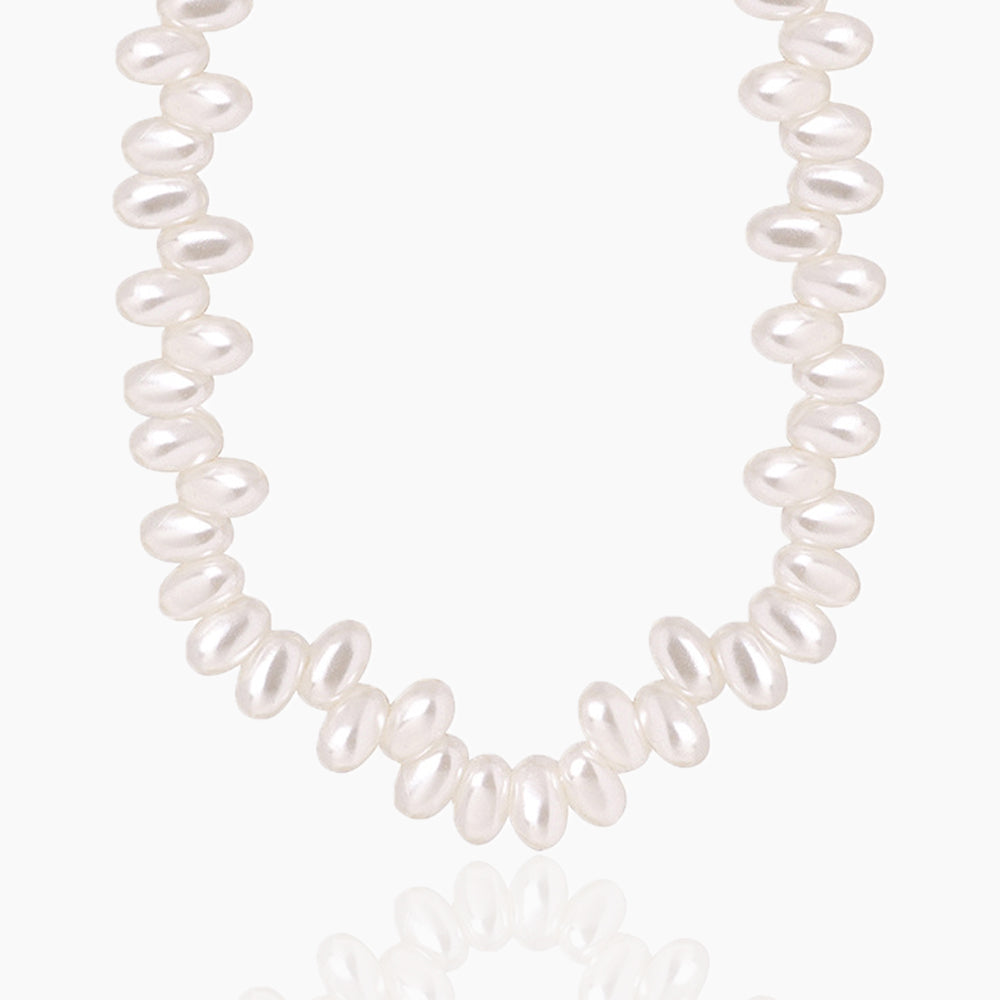 ASYMMETRIC BEAD NECKLACE