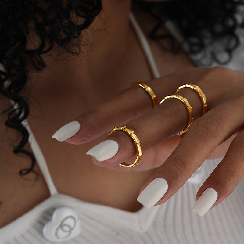 BAMBOO KNOT SIMPLE RING