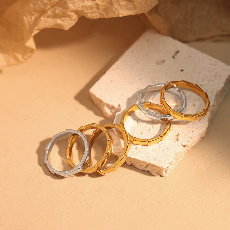BAMBOO KNOT SIMPLE RING