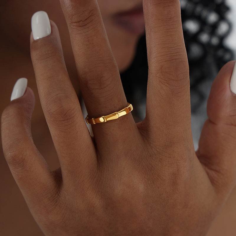 BAMBOO KNOT SIMPLE RING