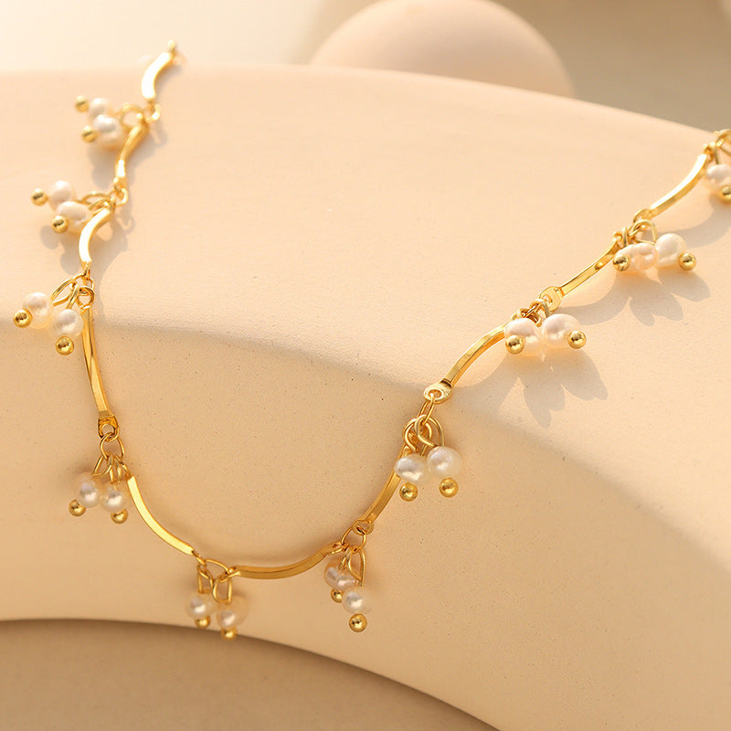 BAROQUE PEARL PENDANT NECKLACE