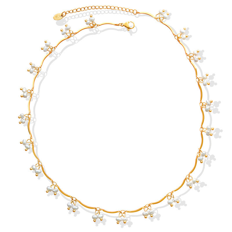 BAROQUE PEARL PENDANT NECKLACE