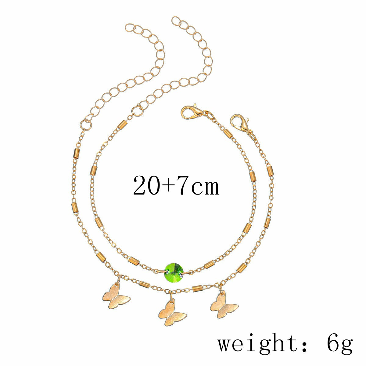 BEACH BUTTERFLY FEET CHAIN