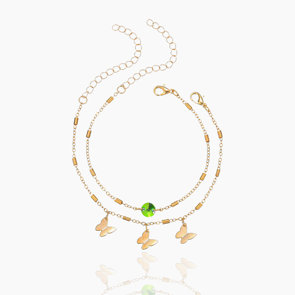 BEACH BUTTERFLY FEET CHAIN