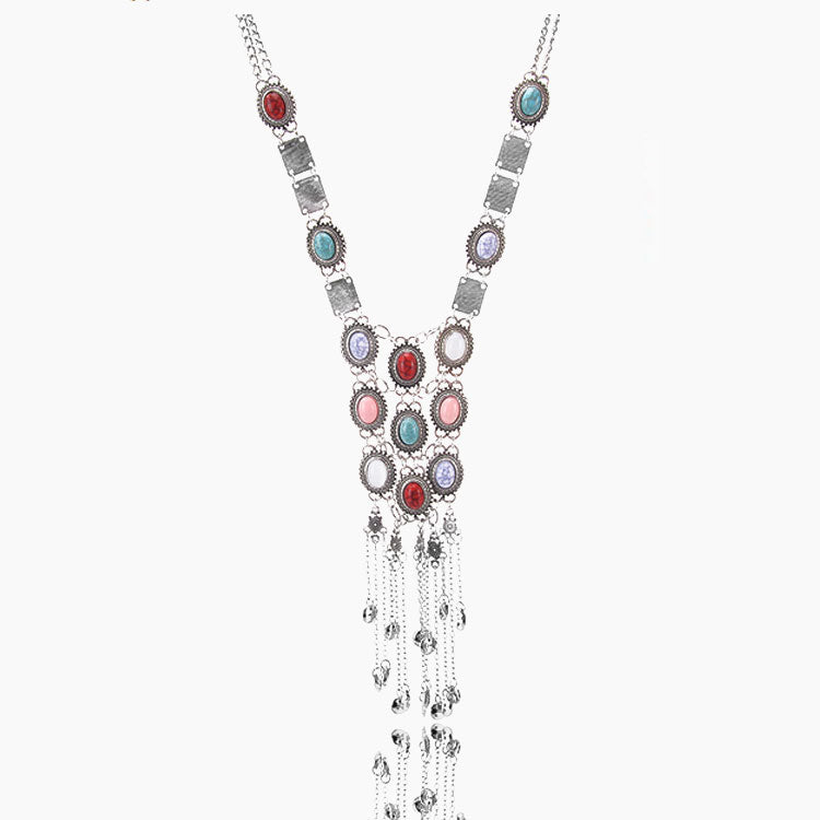 BOHEMIAN LONG TASSEL NECKLACE