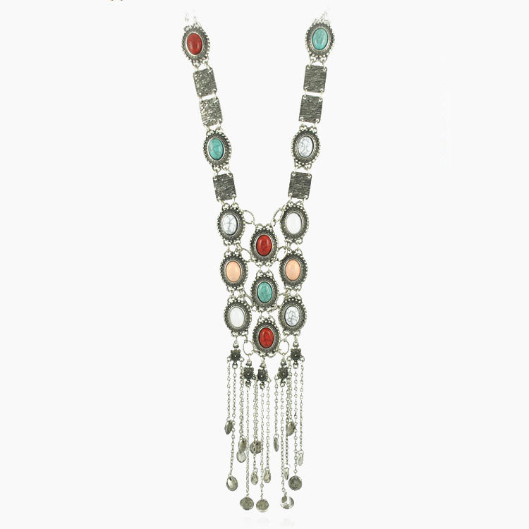 BOHEMIAN LONG TASSEL NECKLACE