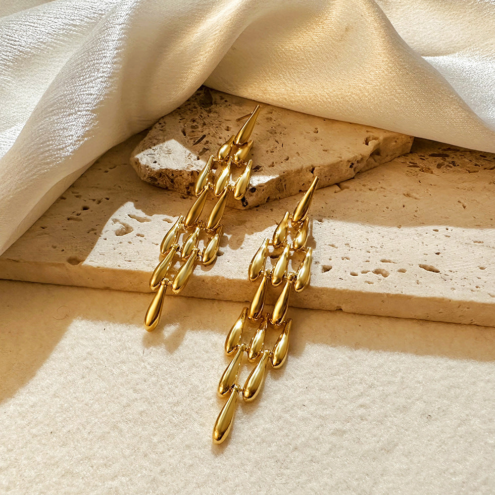 BRANCH SHAPED EARRINGS