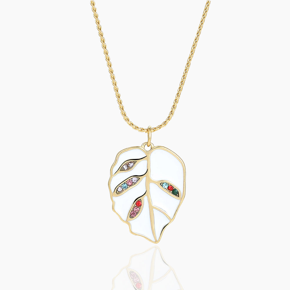 BRIGHT LEAF NECKLACE