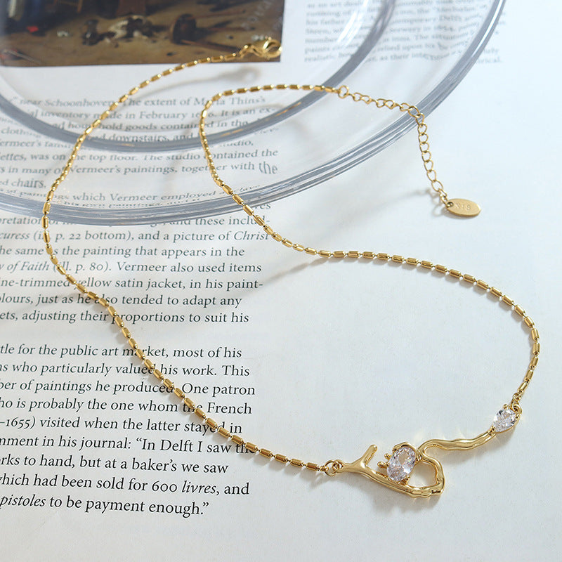 BRIGHT STONE PENDANT NECKLACE