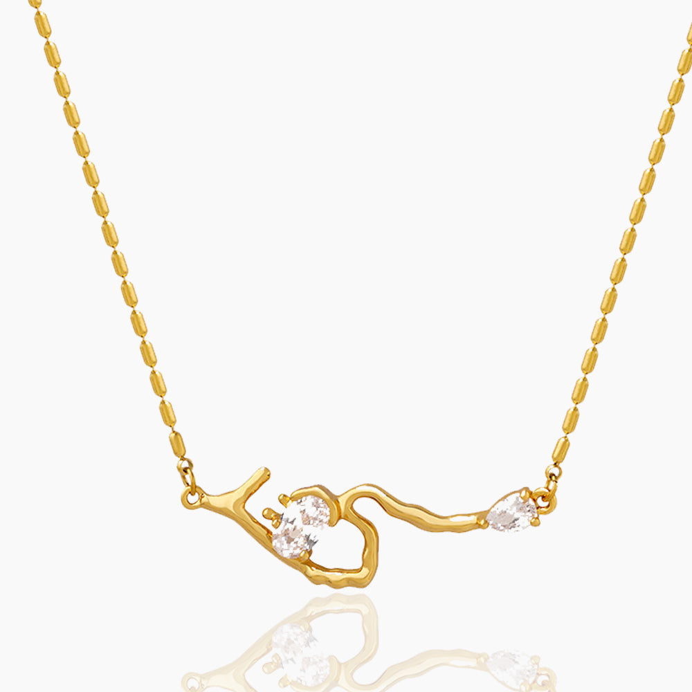 BRIGHT STONE PENDANT NECKLACE