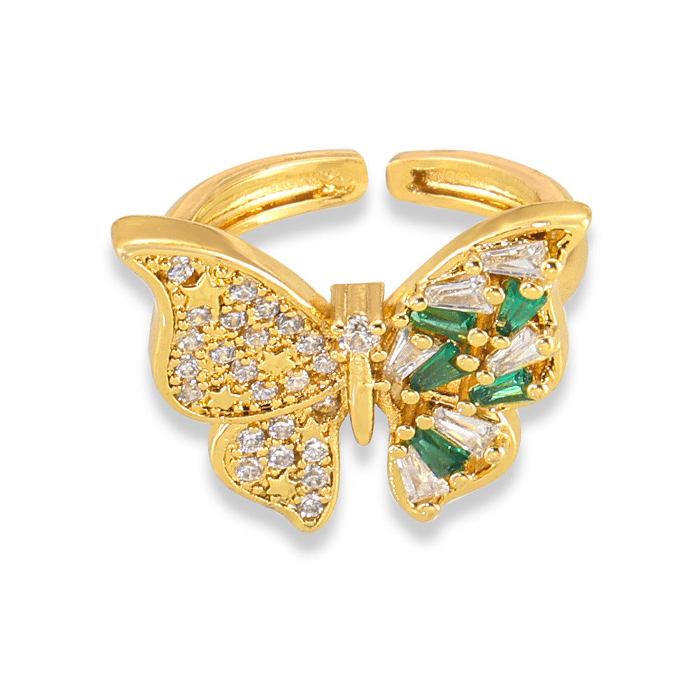 BUTTERFLY SHAPED RING