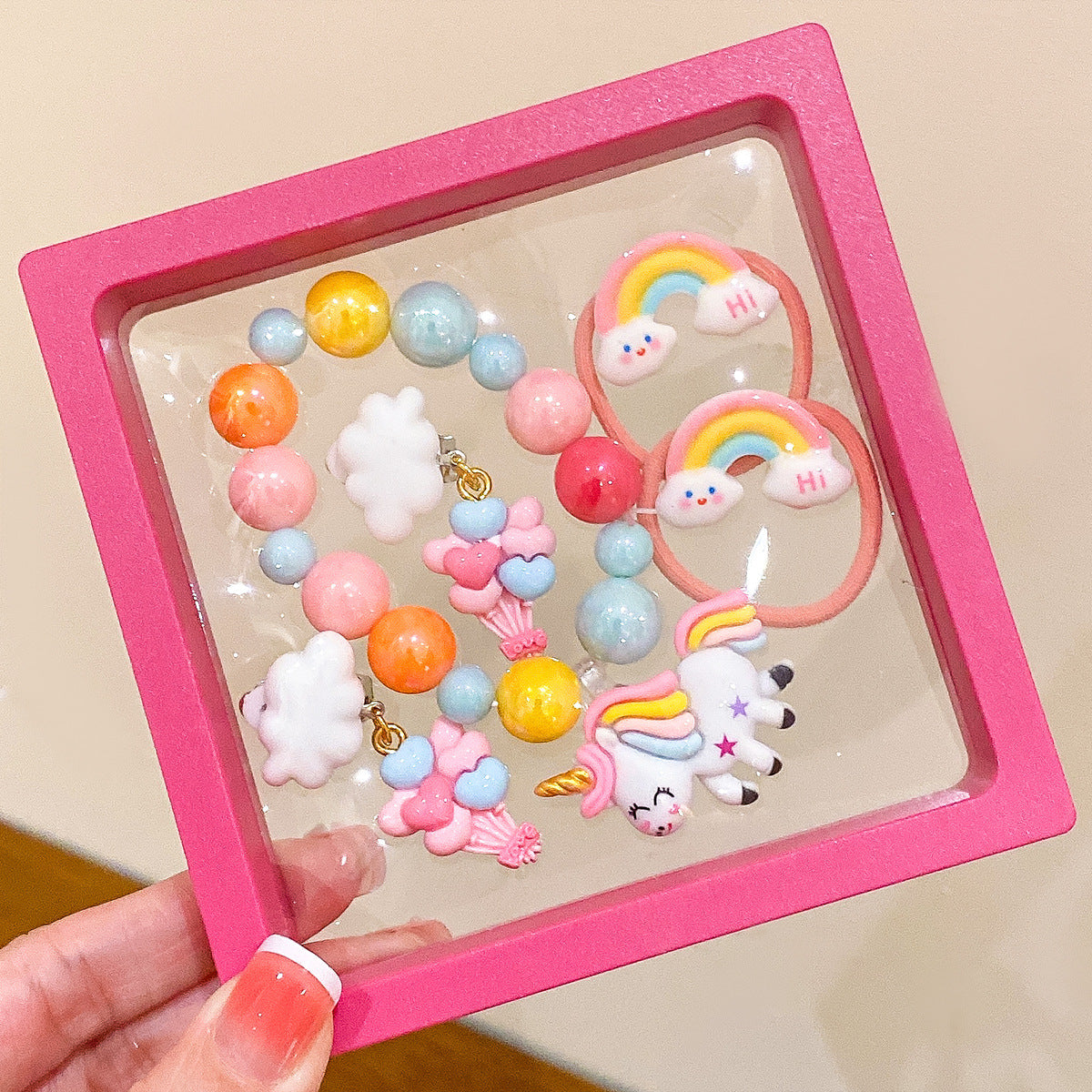 NEW CUTE UNICORN SET BIRTHDAY GIFT 5-PIECE SET