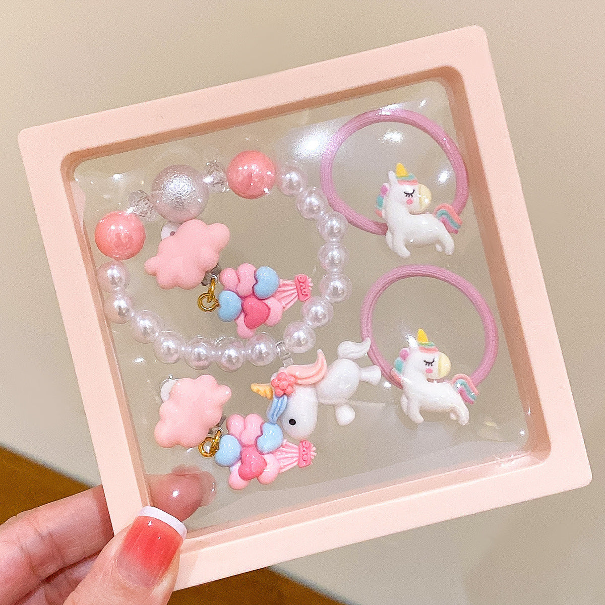 NEW CUTE UNICORN SET BIRTHDAY GIFT 5-PIECE SET
