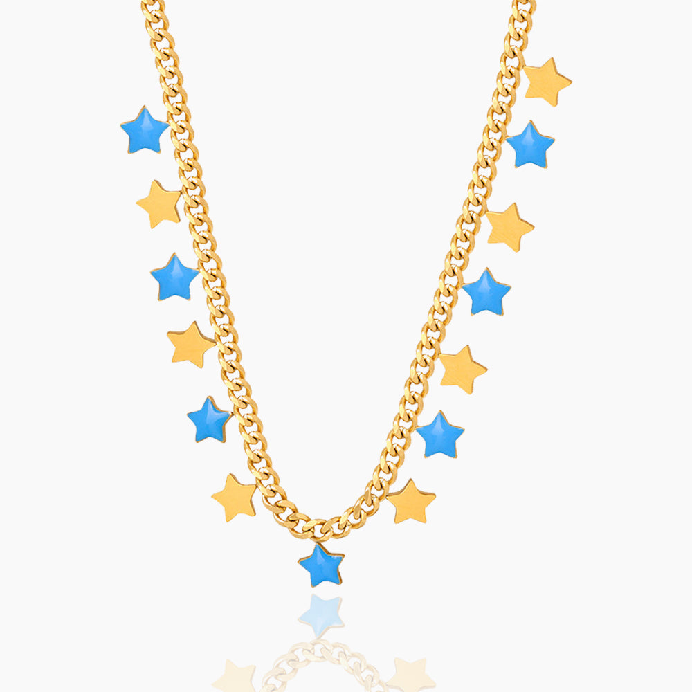 CLAVICLE CHAIN STAR NECKLACE