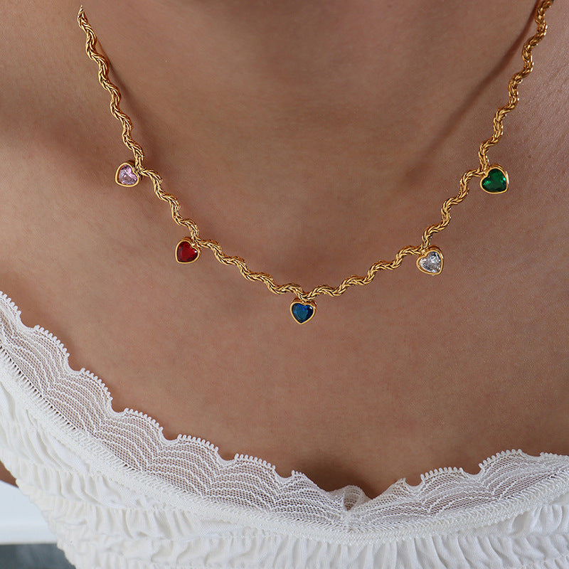 COLORFUL LOVE NECKLACE