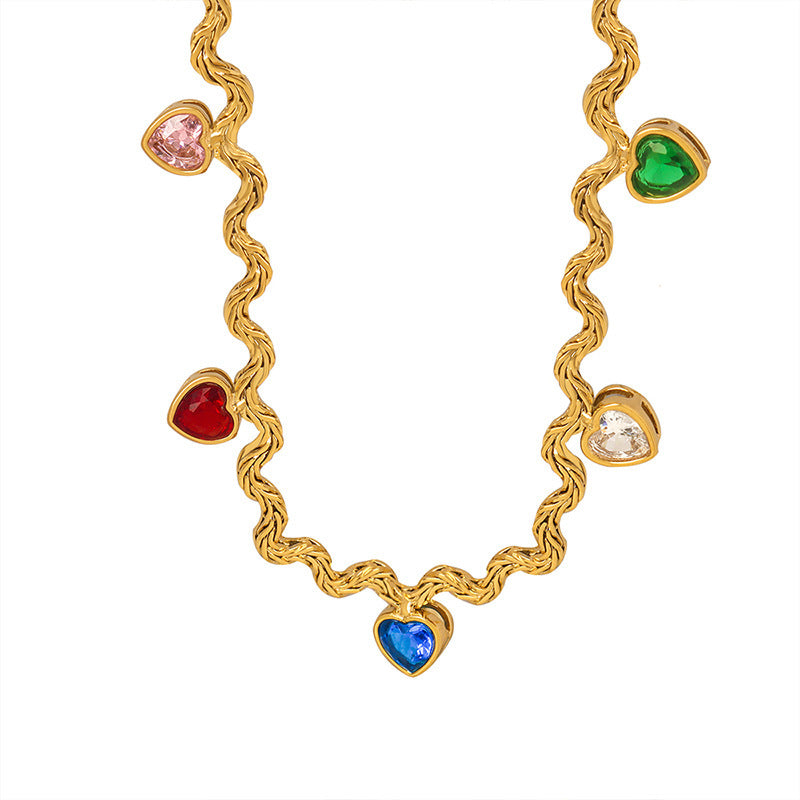 COLORFUL LOVE NECKLACE