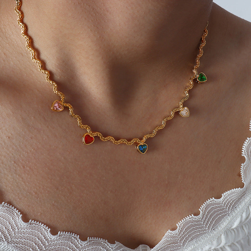 COLORFUL LOVE NECKLACE
