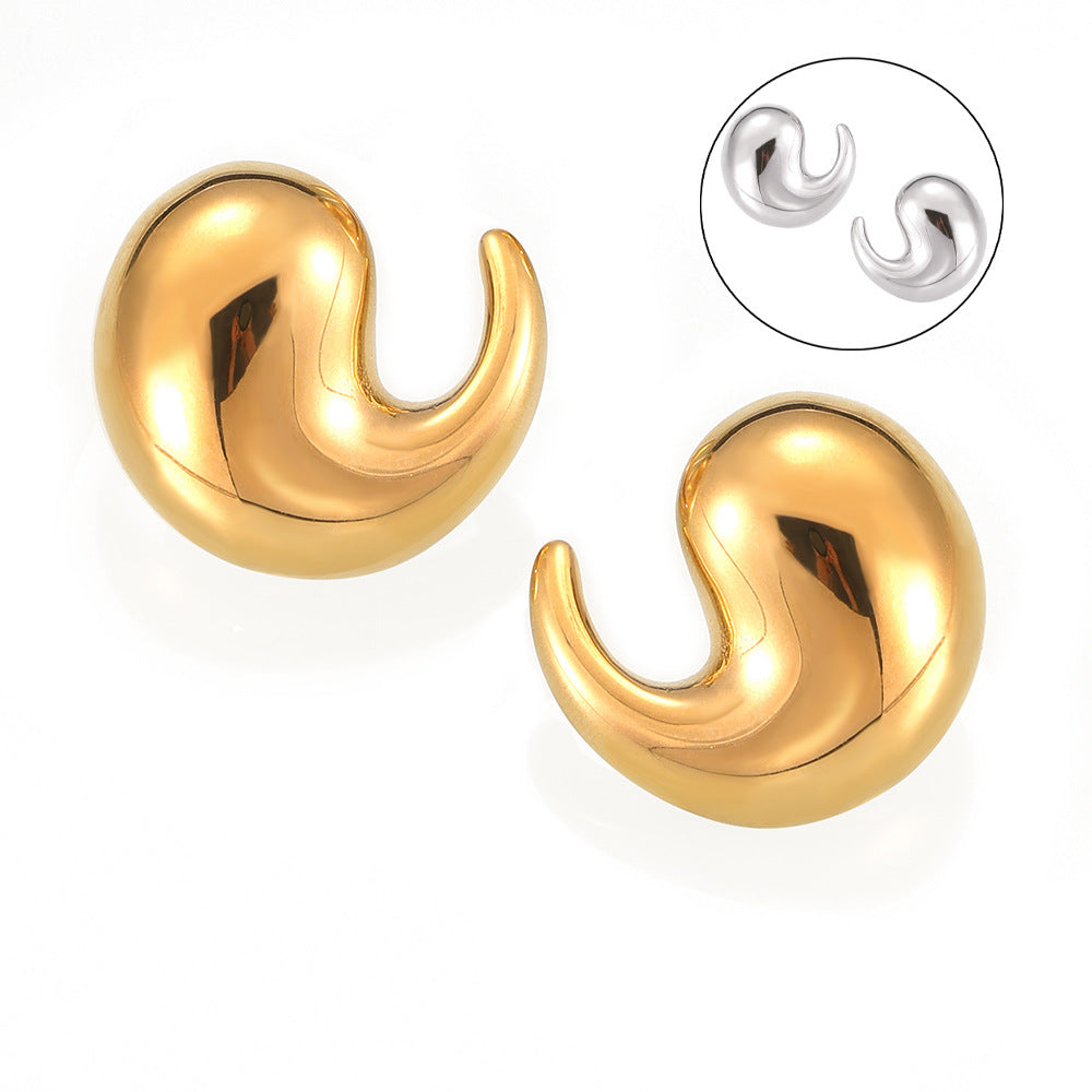 COMMA SMOOTH EARRINGS