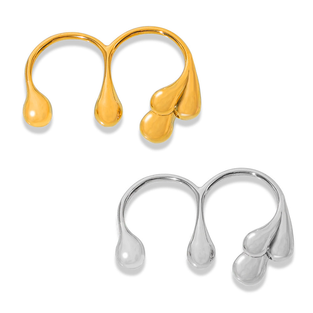 CREATIVE WATERDROP RING