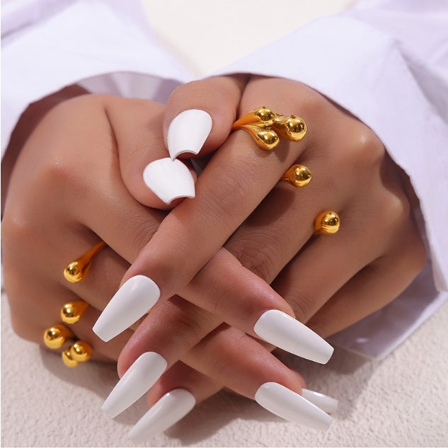 CREATIVE WATERDROP RING