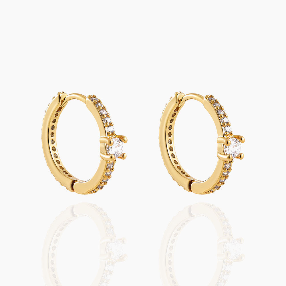 SMALL EAR BUCKLE EARRINGS