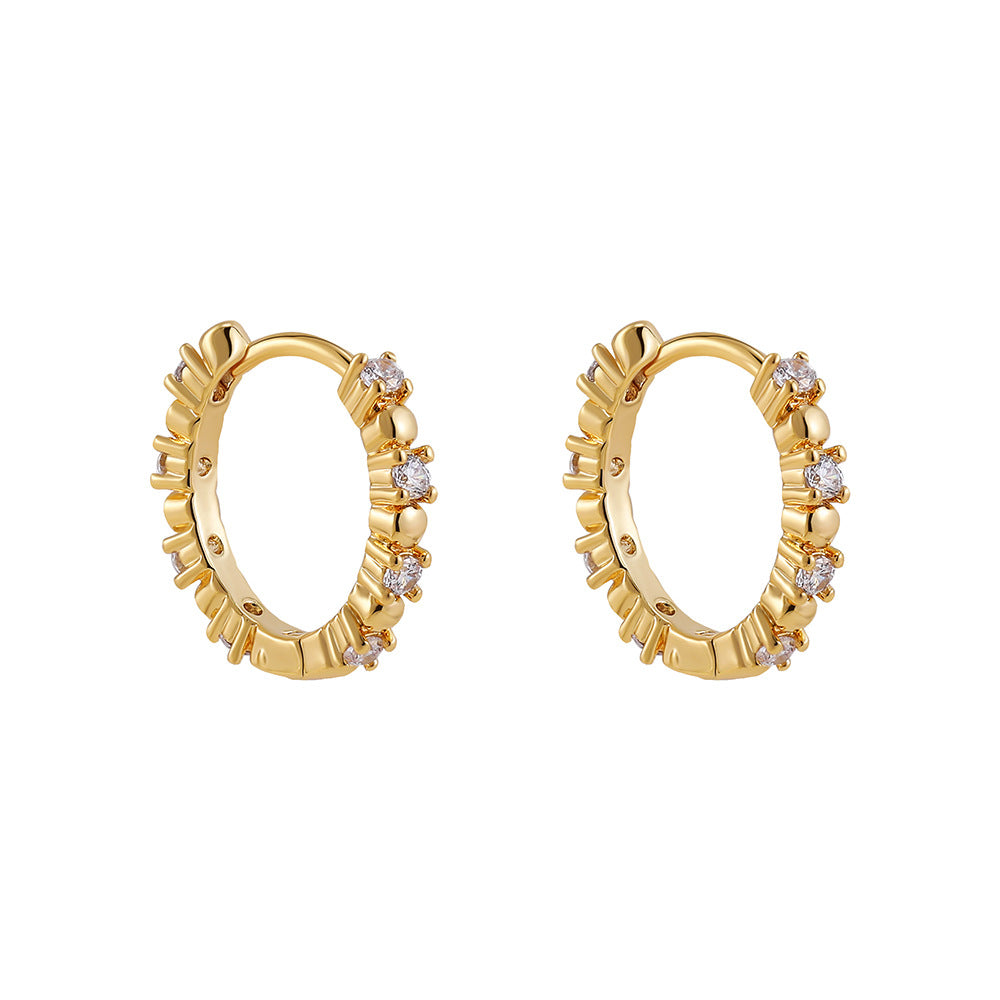 SMALL EAR BUCKLE EARRINGS