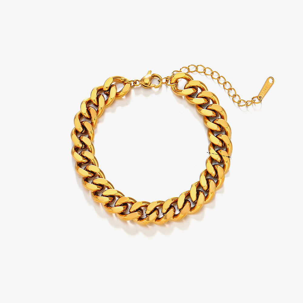 CUBAN CHAIN COARSE BRACELET