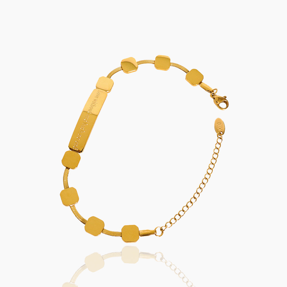 CUSTOMIZED ENGLISH LETTER BRACELET