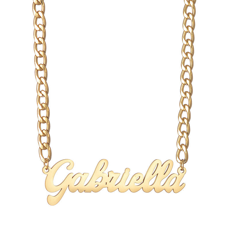 NAME NECKLACE CUSTOMIZATION