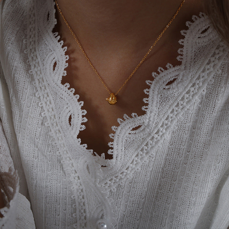 CUTE LITTLE RABBIT PENDANT NECKLACE