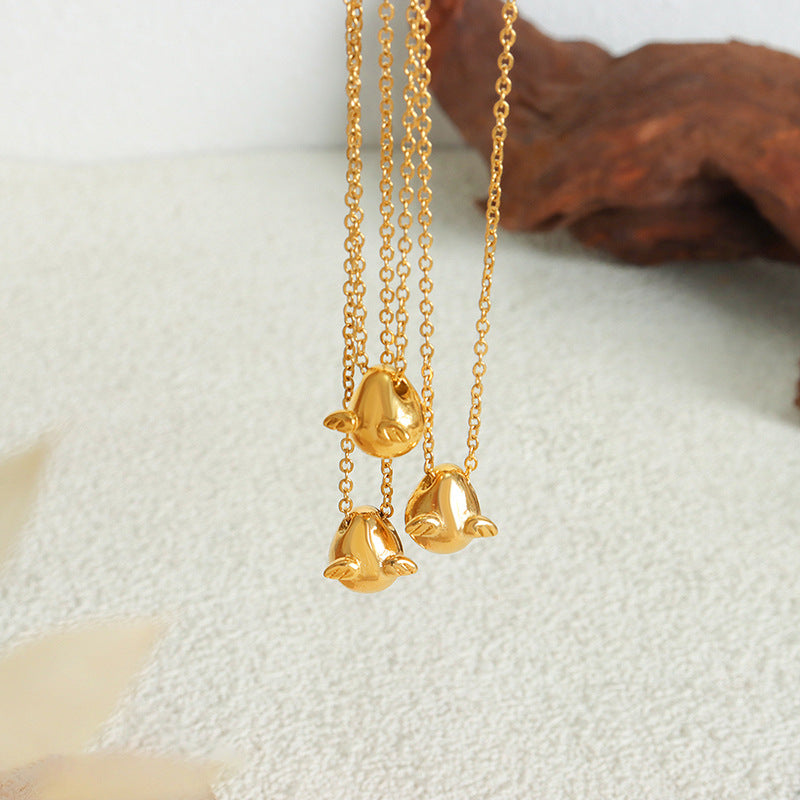 CUTE LITTLE RABBIT PENDANT NECKLACE
