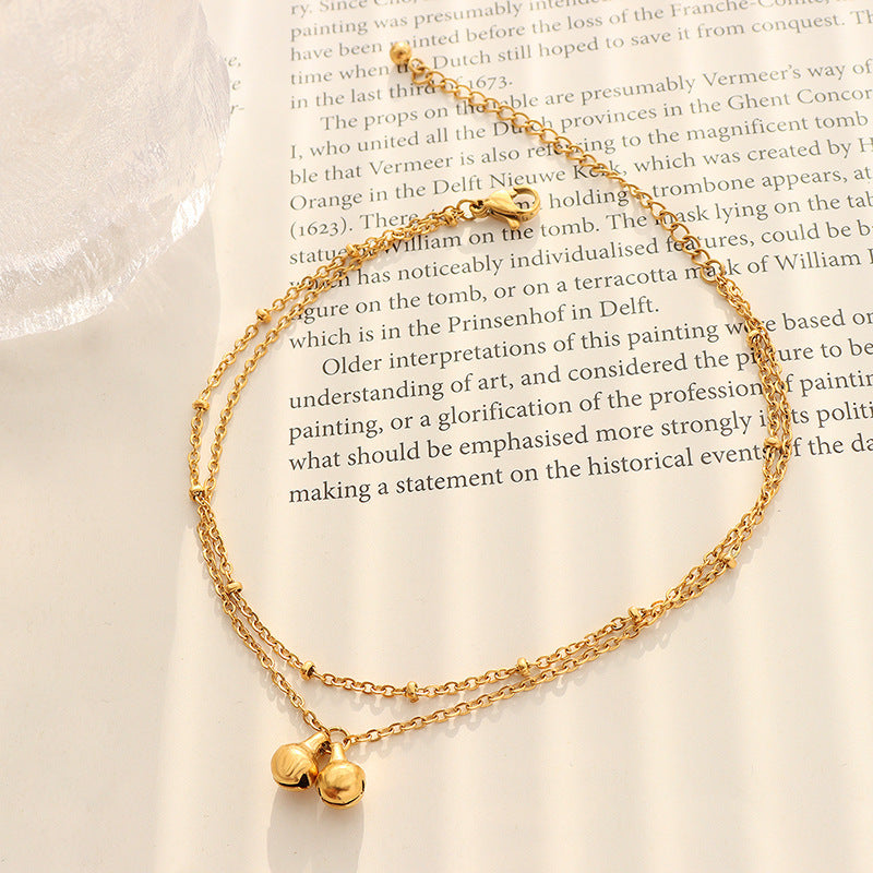 CUTE BELL ANKLET