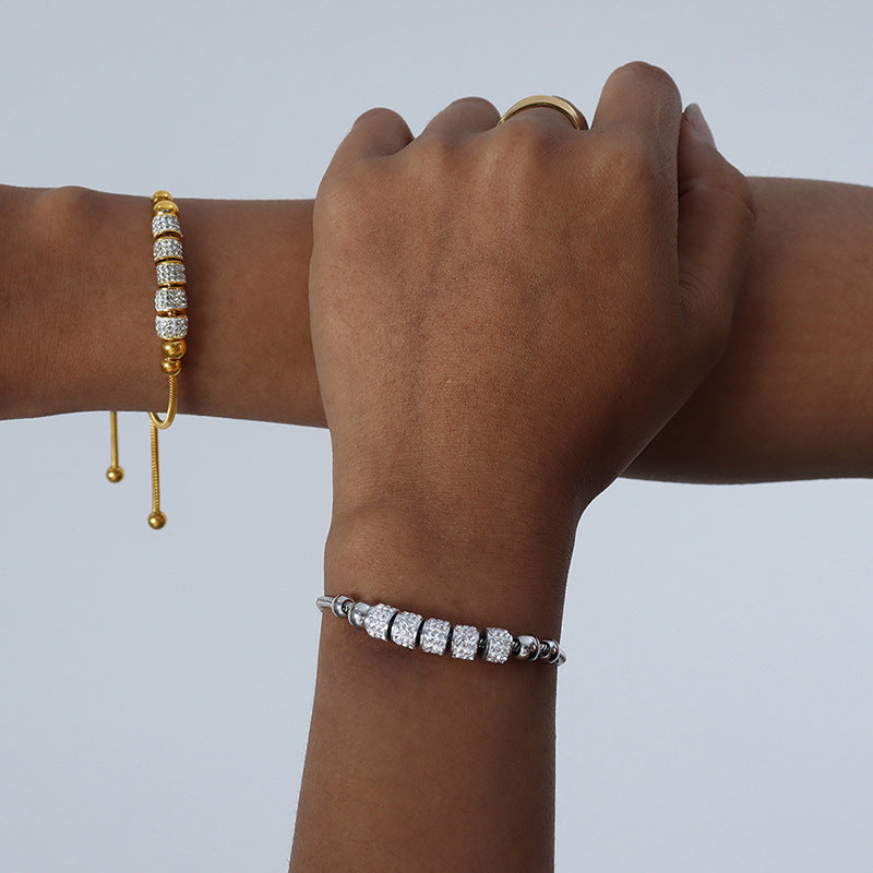 CYLINDRICAL SPLICING PULL OUT BRACELET