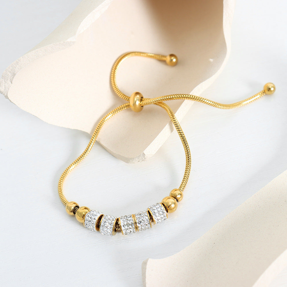 CYLINDRICAL SPLICING PULL OUT BRACELET