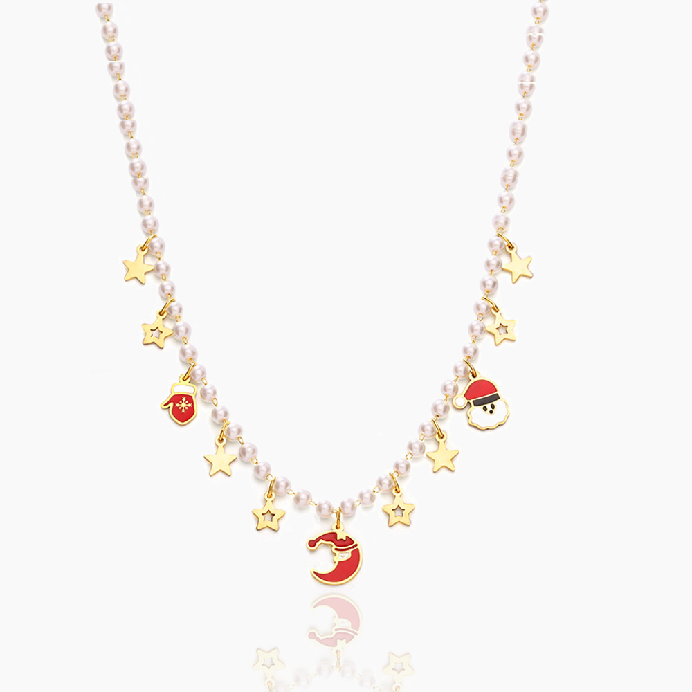 Christmas element necklace