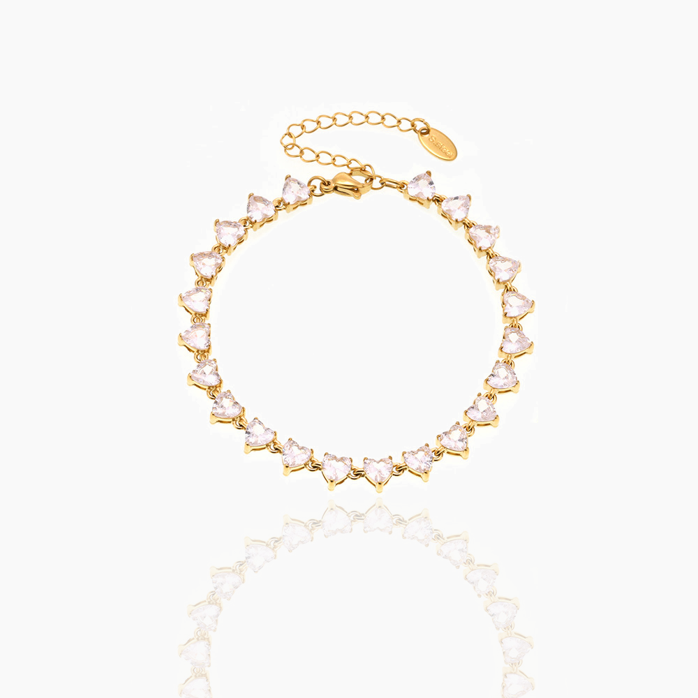 New Color Love Heart Bracelets