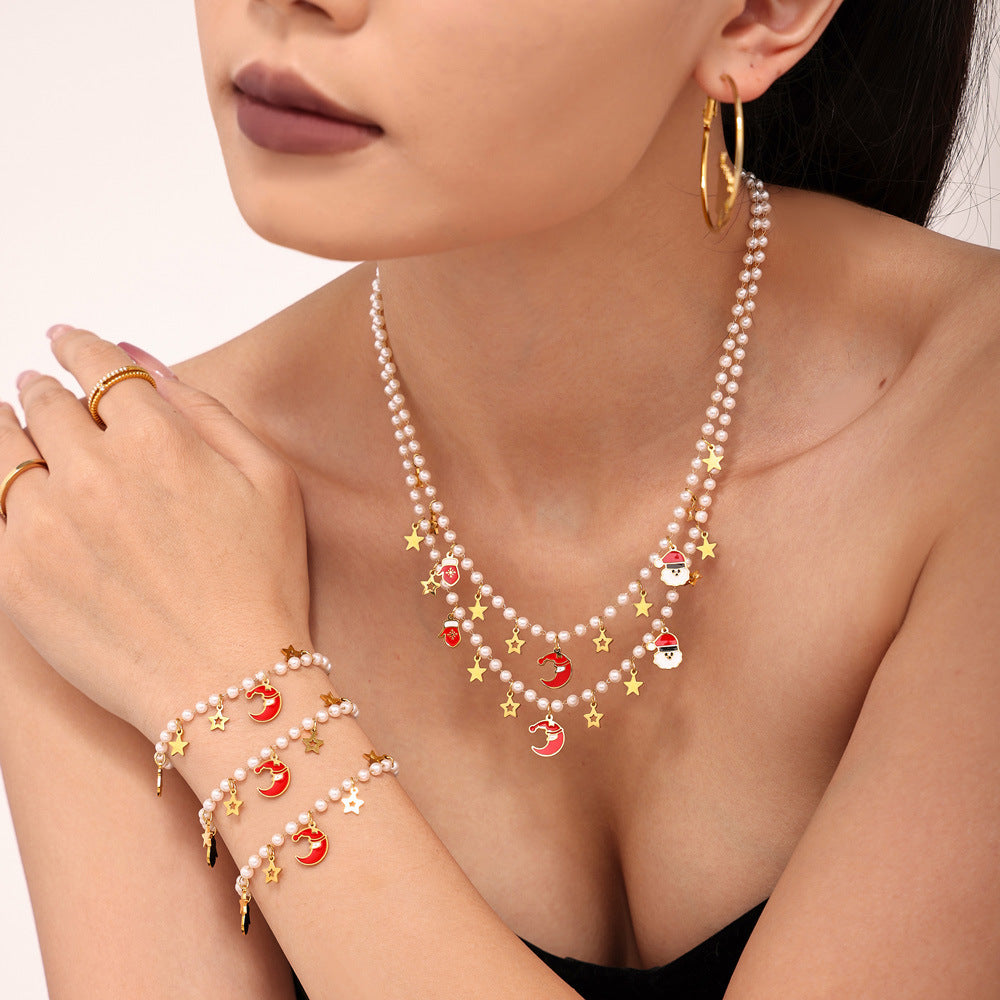 Christmas element bracelet