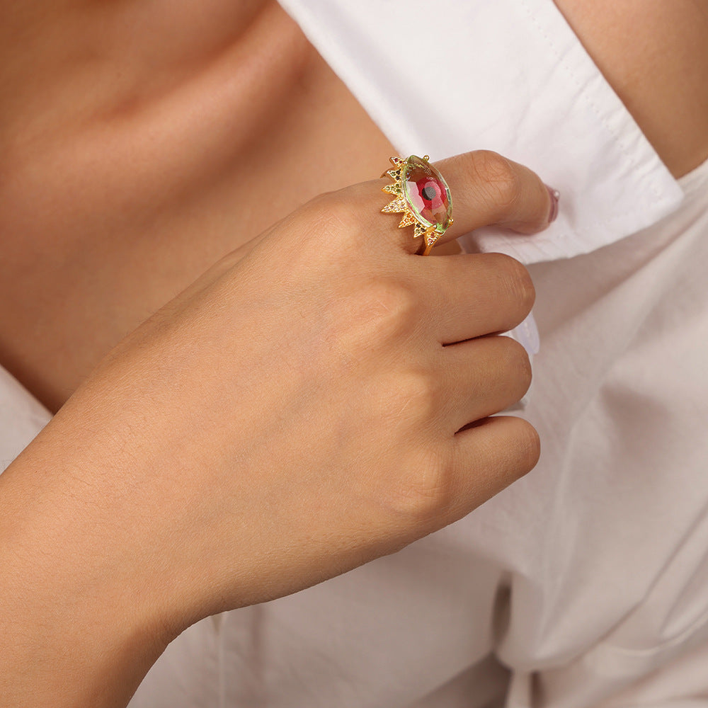 DEVIL'S EYE OPENING ADJUSTABLE RING